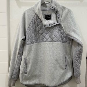 Abercrombie Asymmetrical Snap-Up Fleece